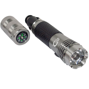 LED Flashlight with compass